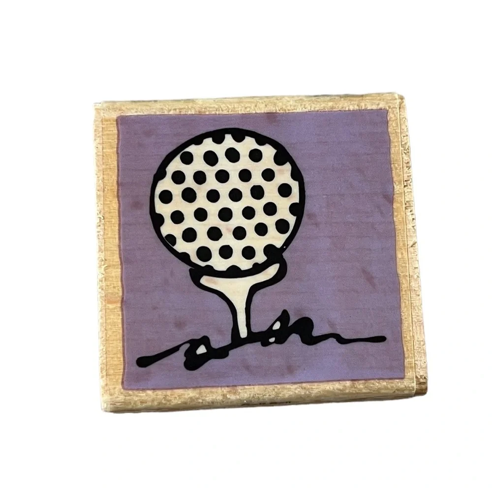 Lot of 7 rubber stamps. Hobby themed. Some new